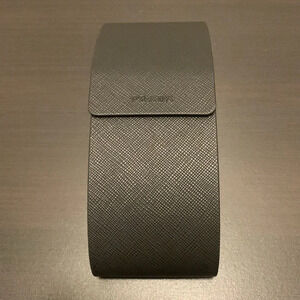 PRADA Saffiano Leather Half Moon Hard‎ Case for Sunglasses